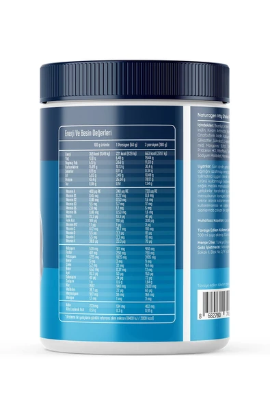 Naturagen Proteinli Öğün Tozu Cookie Lovers FDA Onaylı Shaker Hediyeli - Resim 4