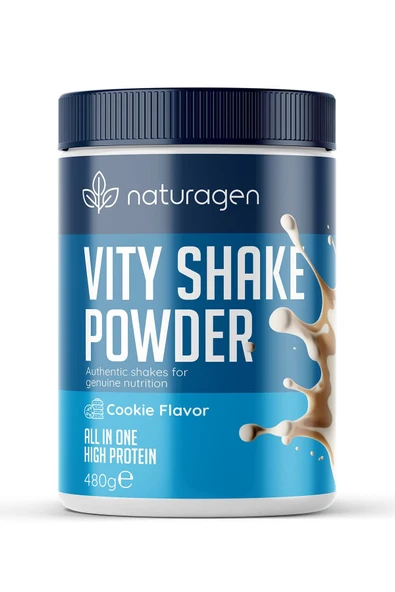 Naturagen Proteinli Öğün Tozu Cookie Lovers FDA Onaylı Shaker Hediyeli - Resim 2