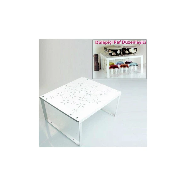 Metal Dolap İçi Raf Düzenleyici - 2