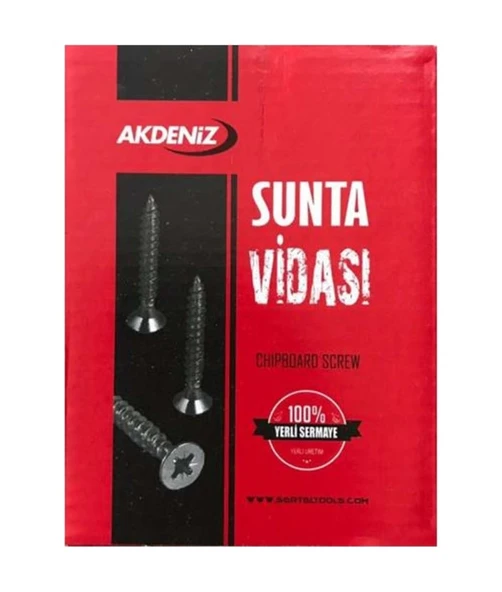 Akdeniz 5X70 Sunta Vidası