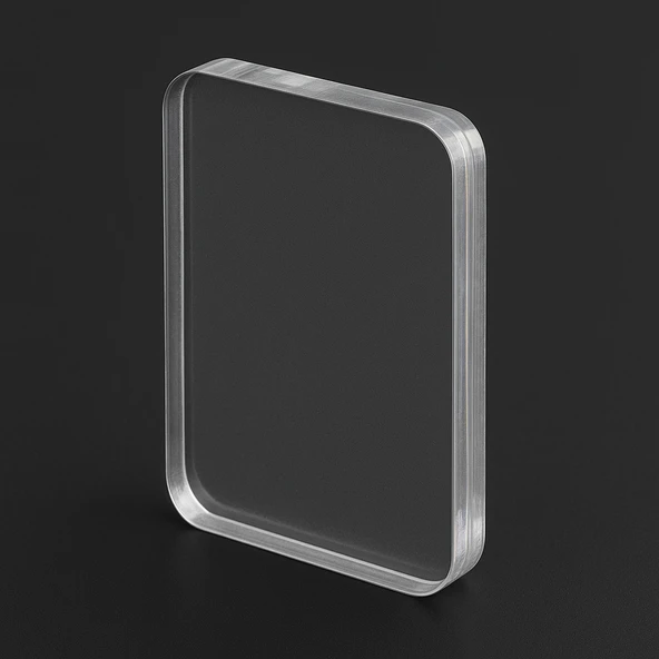 1 Adet Şeffaf Mühür/Damga Bloğu (60mm X 95mm) - 2