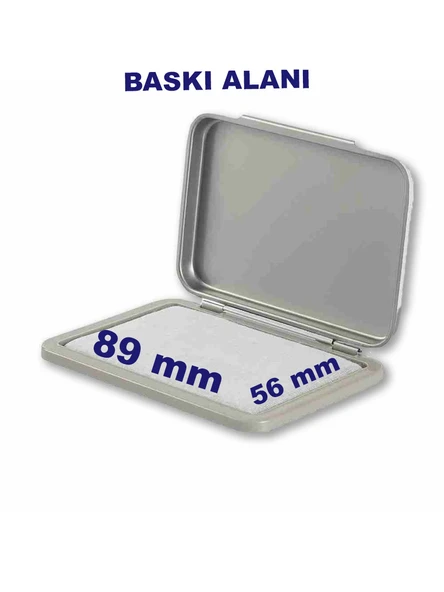 1 Adet Metal Istampa (106mm X 69mm) - 3