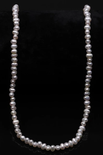 İnci Doğal Taş Dizi 3 x 4 mm Özel Kesim - Resim 2