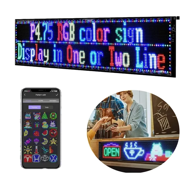 Powermaster PM-23824 23,2X82cm Kayan Yazı Led Tabela ürün görseli