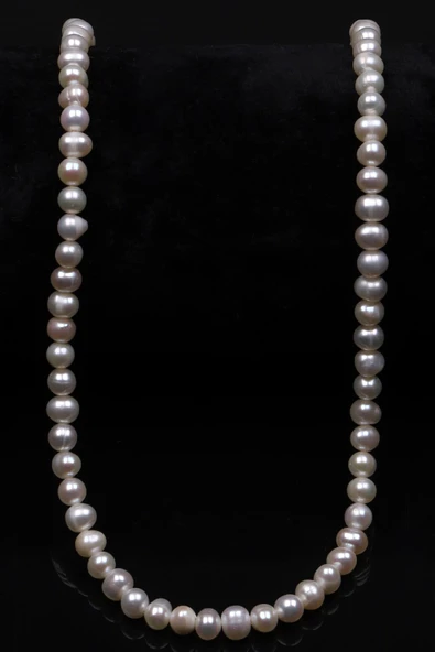 İnci Doğal Taş Dizi 4 x 5 mm Özel Kesim - Resim 2