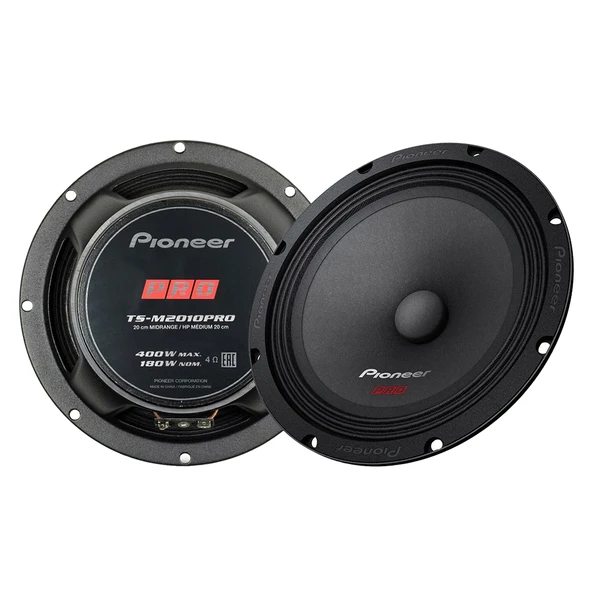 Pioneer TS-M2010PRO 400 Watt 20Cm Midrange Oto Hoparlör (2Li Paket) - Resim 2