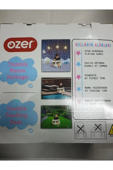 Tombik Mama Koltuğu Beyaz Renk