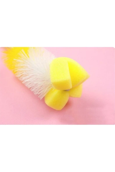 Bebek Biberon Temizleme Fırça Seti Sıcak Su Ile Temizlenir Kolay Pratik Kullanım - 6