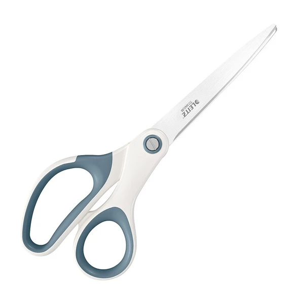 Leitz 5319 Titanyum Makas WOW Beyaz (20cm)