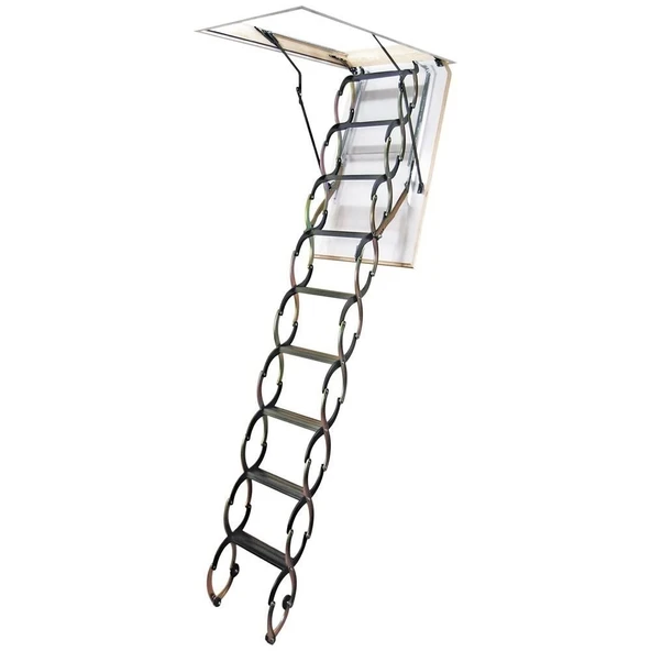 Çağsan Makaslı Çatı Merdiveni 11 Basamaklı 70x100 Cm - ÇM (70x100)