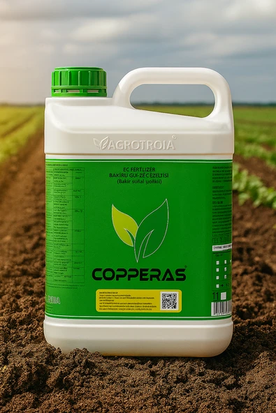 AGRO TROIA COPPERAS 1 Litre Bakırlı Gübre Çözeltisi Bakır Sülfat İçerikli  Bitki Güçlendirici - 2