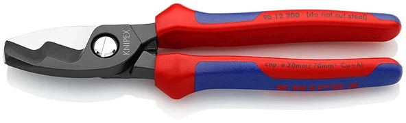 Knipex 95 12 KABLO MAKASI ÇİFT BIÇAKLI 200 MM - KNI9512200