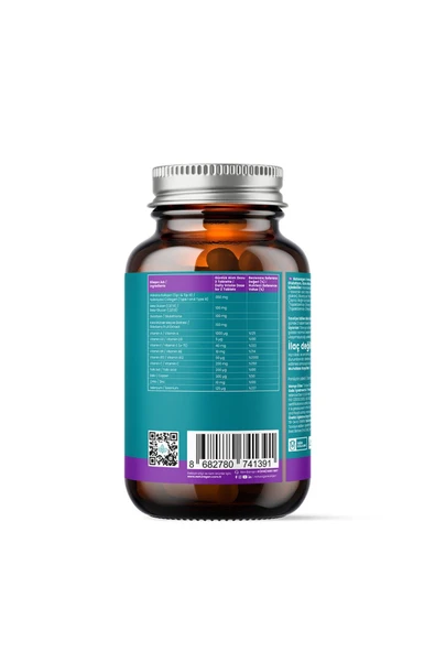 Naturagen Immun Collagen Sambucus (KARAMÜRVER) Yeni Cam Şişe 30'lu Tablet - Resim 3