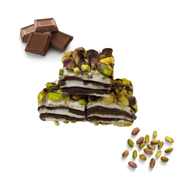 Antep Fıstıklı Çikolatalı Baklava Lokum