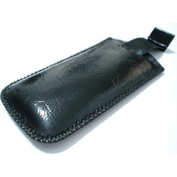 Nokia 6300-6303-5130 Uyumlu Suni Deri Kılıf