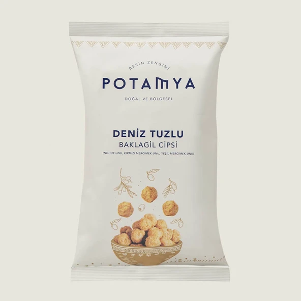 Potamya Deniz Tuzlu Baklagil Cipsi 50gr