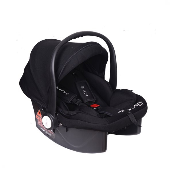 Lava Baby - Extra Pedli Ana Kucağı Bebek Taşıma Koltuğu (Puset) - Siyah - 1