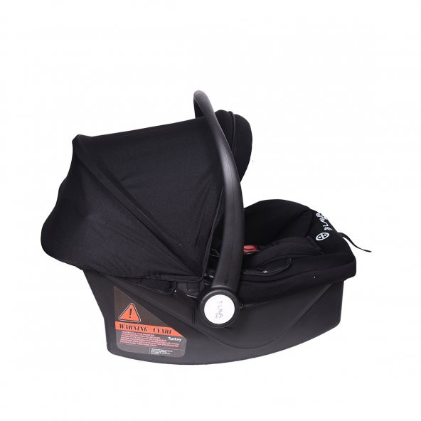 Lava Baby - Extra Pedli Ana Kucağı Bebek Taşıma Koltuğu (Puset) - Siyah - 2