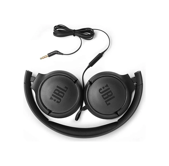 JBL Tune 500 Mikrofonlu Kulak Üstü Kulaklık (Distribütör Garantili) Siyah - 4