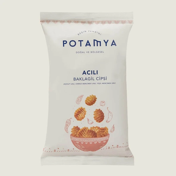 Potamya Acılı Baklagil Cipsi 50gr