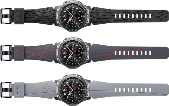 OUTLET Samsung Gear S3 Kayış Orjinal Arlik Levy - Kahverengi ET-YSI76MDEGWW OUTLET - Resim 3