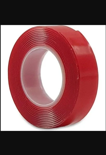 Çift Taraflı Akrilik Yapışkanlı VHB Silikonize Köpük Montaj Bant 16mm x 183cm - 4