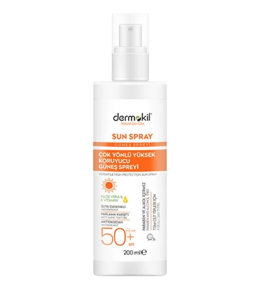Dermokil Güneş Spreyi Spf+50 200 Ml