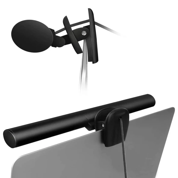 Laptop PC Monitör Işığı Göz Koruyucu USB li Kısılabilir LED Yansımasız 3 Renk Modlu Işık Çubuğu - 4