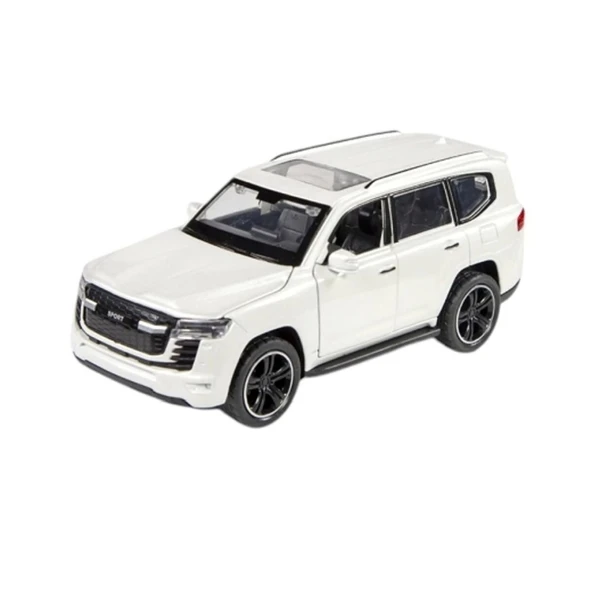 KM-3261D Vardem Çek Bırak 1:32 Işıklı Ve Sesli Metal Land Jeep - 2