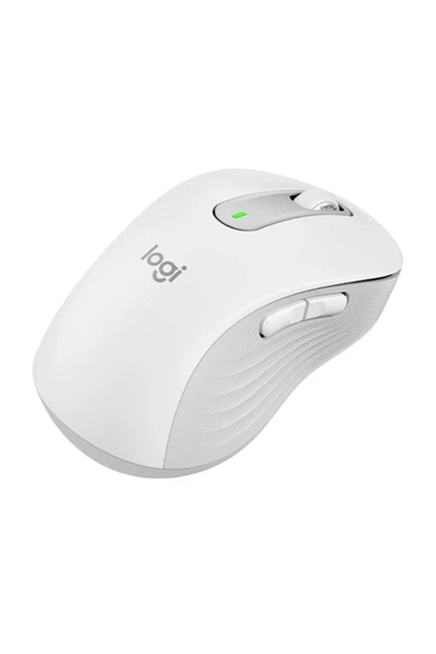 Logitech Signature M650 Büyük Boy Sol El Için Sessiz Kablosuz Mouse - Beyaz - 4