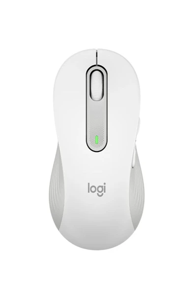 Logitech Signature M650 Büyük Boy Sol El Için Sessiz Kablosuz Mouse - Beyaz - 2