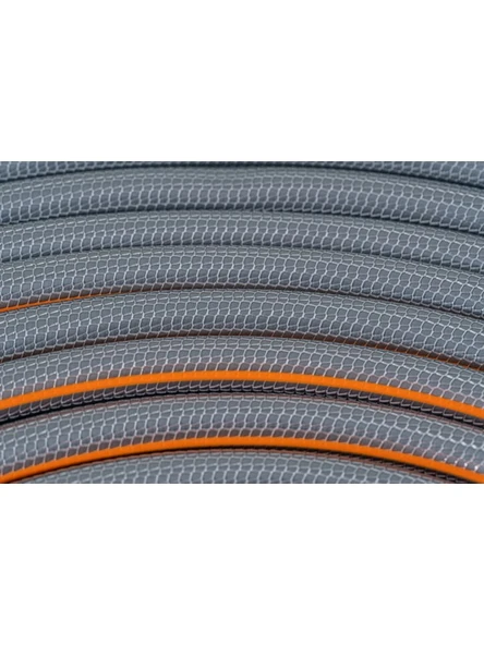 Güven Plastik 1/2" Market Tipi Özel Güven Örgülü Gri Hortum (15 Metre) - 2