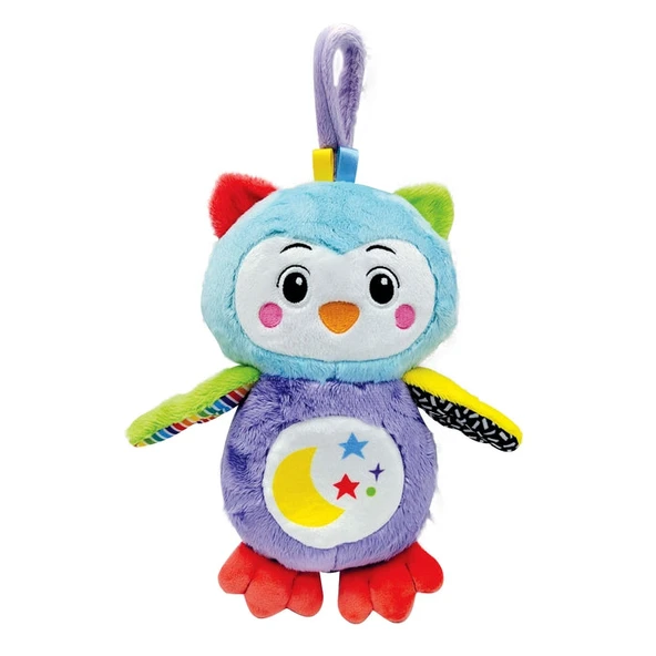 Baby Clementoni Işıklı Müzikli Peluş Baykuş Goodnight Owl