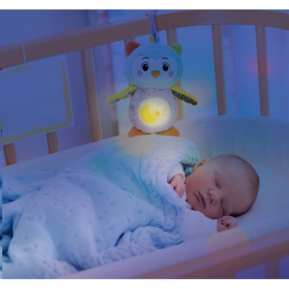 Baby Clementoni Işıklı Müzikli Peluş Baykuş Goodnight Owl - 4