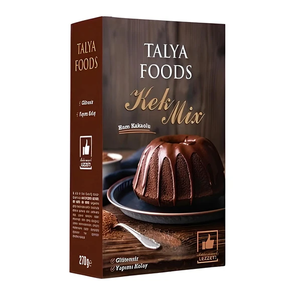 Talya Foods Glutensiz Kakaolu Kek Mix 270gr