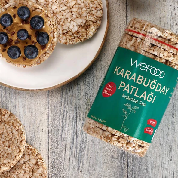 Wefood Glutensiz Karabuğday Patlağı 100gr - 2