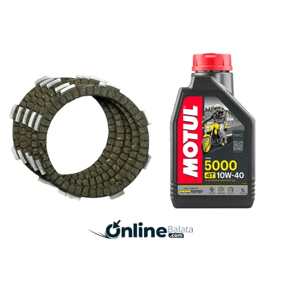 Lifan Emisol  Debriyaj Balata Yağ Set Motul 5000 Obdb005 - 1