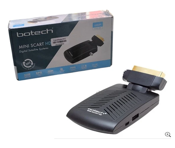 Botech Mını Scart Full Hd Uydu Alıcısı 1080P ürün görseli 1