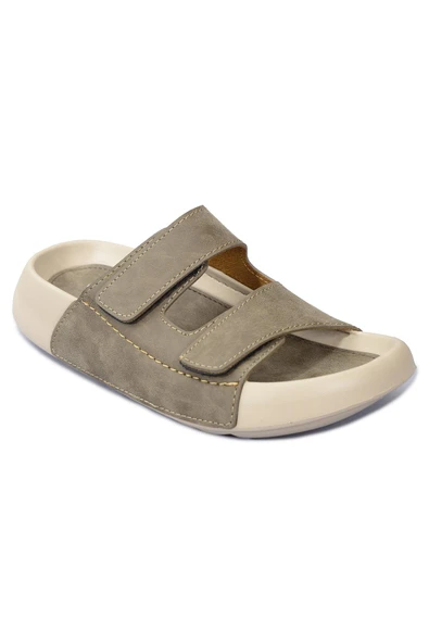 QRAMED Orthopedix Çift Bantlı Cırtlı Unisex Spor Terlik QR25101 - 4
