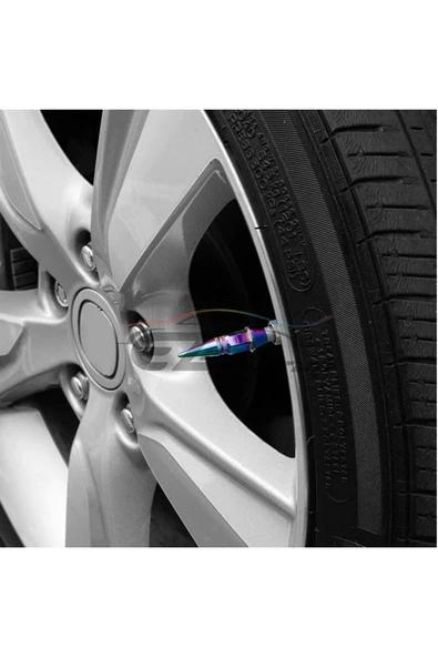 Alüminyum Sibop Kapağı  Bukalemun Renk Kurşun Tip 4 adt 1 Takım - 5
