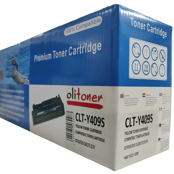 Olitoner | CLT-Y409S 1K Sarı Muadil Toner ( Uyumlu Modeller: CLP310 - CLP315 - CLX3175 - CLX3170 ) - 3