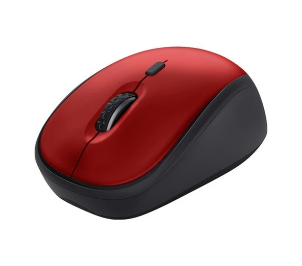 Trust 24550 Yvi+ Sessiz Kablosuz Optik Mouse Kırmızı - 2