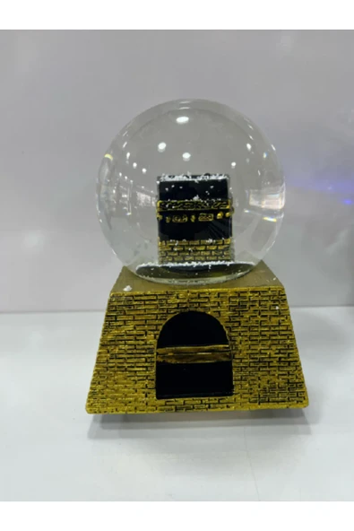 Büyük Kabe İlahi Müzikli Kar Küresi 720