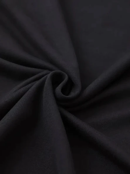 Baskılı Oversize Bisiklet Yaka T-shirt - Siyah - 2