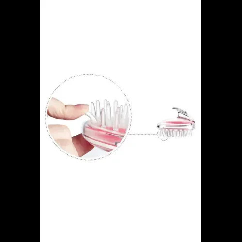 Silikon Yumuşak Duş Saç Fırçası - 3