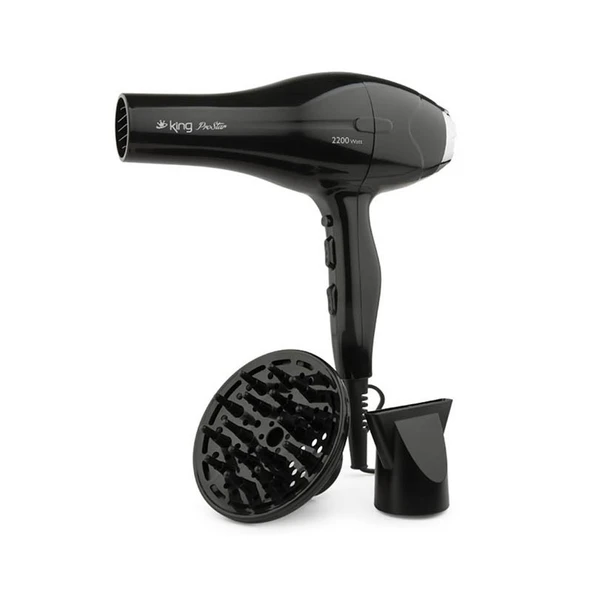 King K422 Prostar 2200 W Saç Kurutma Makinesi - 2