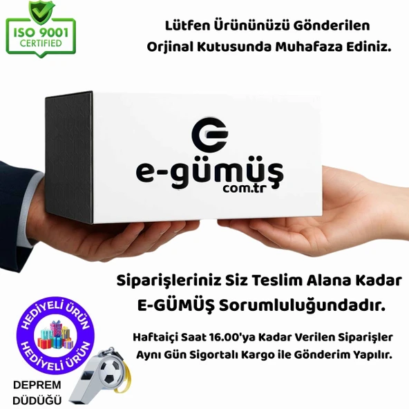 E-GÜMÜŞ 500gr. Külçe Gümüş - 2