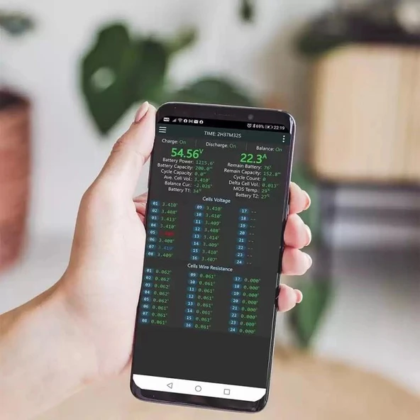 Prismacell 76,8 volt 105ah lifepo4 elektrikli araba yuki amy motor batarya - 2