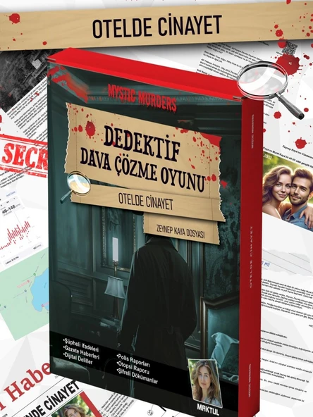 cinayet çözme oyunu(otel) ürün görseli