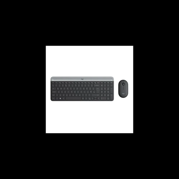Logıtech Mk470 Siyah, 920-009435, Kablosuz, Türkçe Q, Klavye Mouse Set - 2